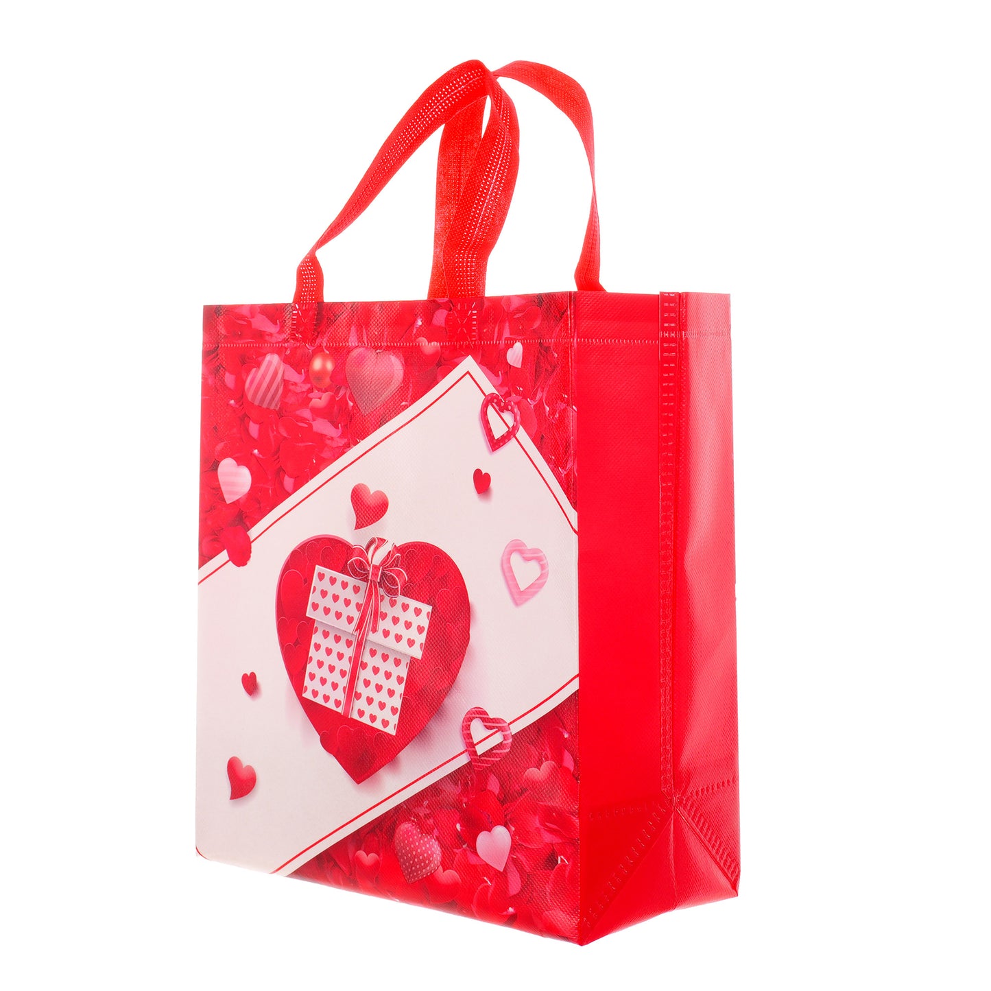 Sacosa cadou de VALENTINE'S DAY textil 29x27