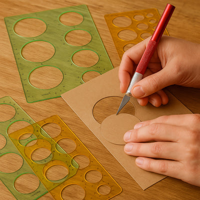 Комплект за рязане на кръг различни размери