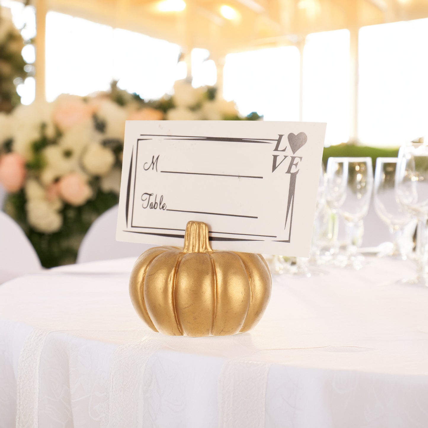 Suport metalic numere de masa si place card - DOVLEAC