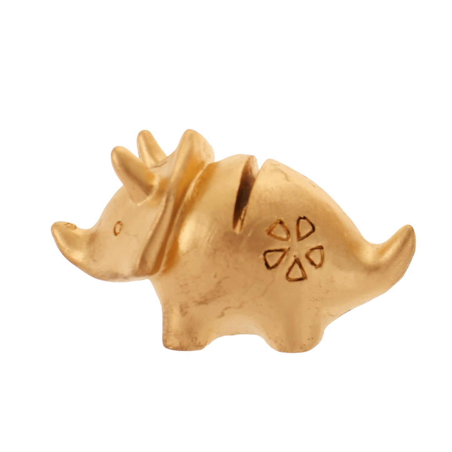 Metal support for table numbers and place cards - DINOSAUR1