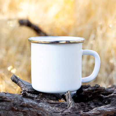 Sublimation enamel mug + individual box