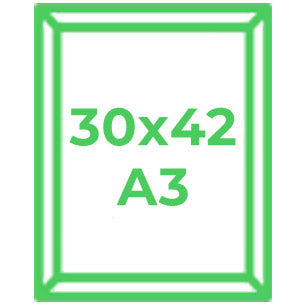 30cm X 42cm - A3