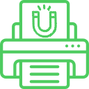 Hartie magnetica - Green Print