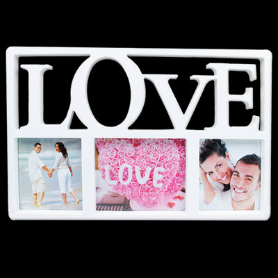 Rama foto plastic colaj Love 3 poze