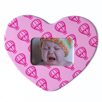 Magnet inima baloane insertie foto