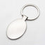 Breloc metalic oval sublimabil