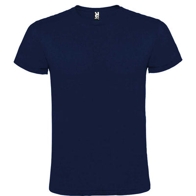 Tricou bumbac albastru inchis Roly ATOMIC 150