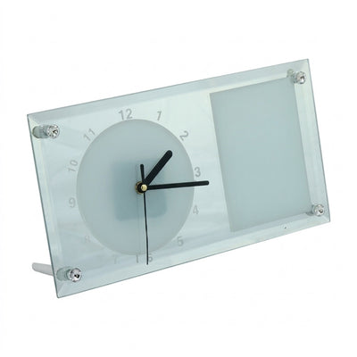 Ceas sticla sublimare dreptunghi 30x16