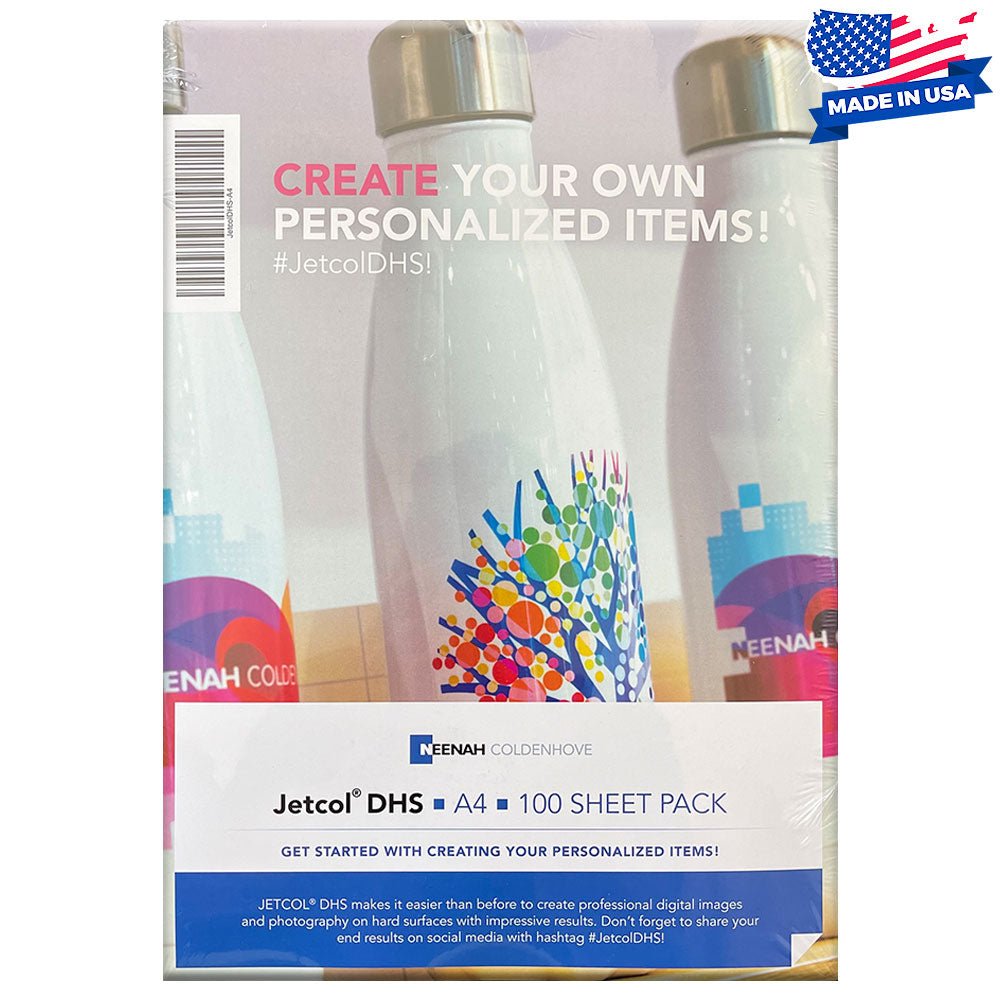 Jectol Jetcol DHS Sublimation Paper A4 100 Sheets – Green Print