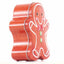 Metal box in the shape of a gingerbread man