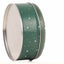 Cutie metalica rotunda verde cu model Mos Craciun XM724624 - Green Print