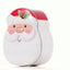 Metal box in the shape of Santa Claus