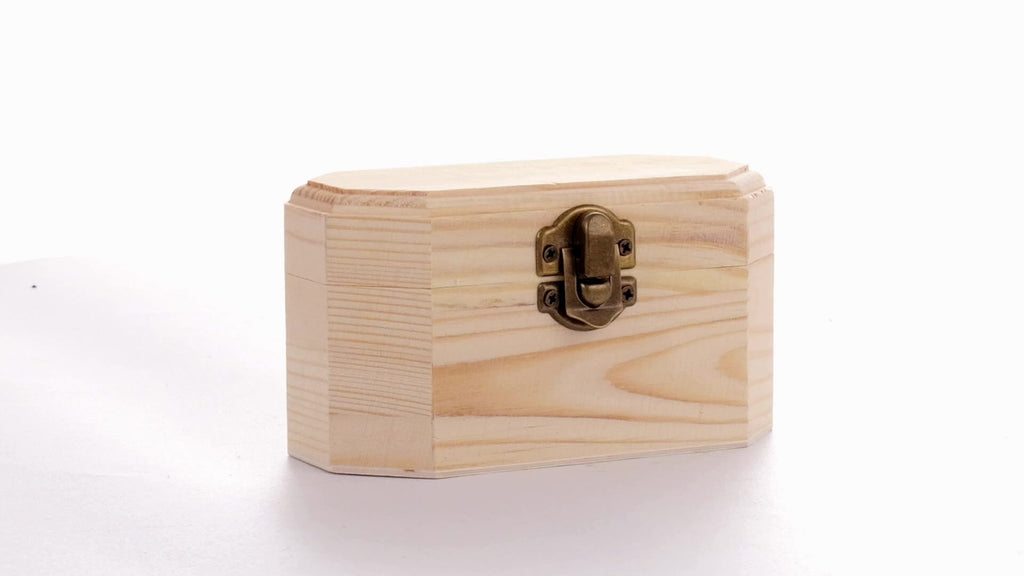Дървена кутия CHEST 12x6x6