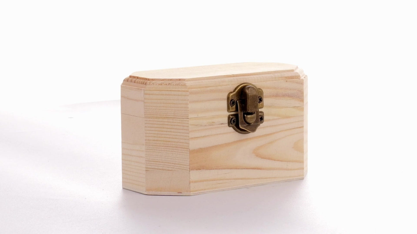 Дървена кутия CHEST 12x6x6
