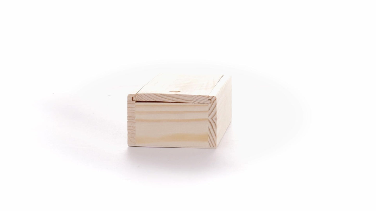 Wooden box SLIDE 15x7x5