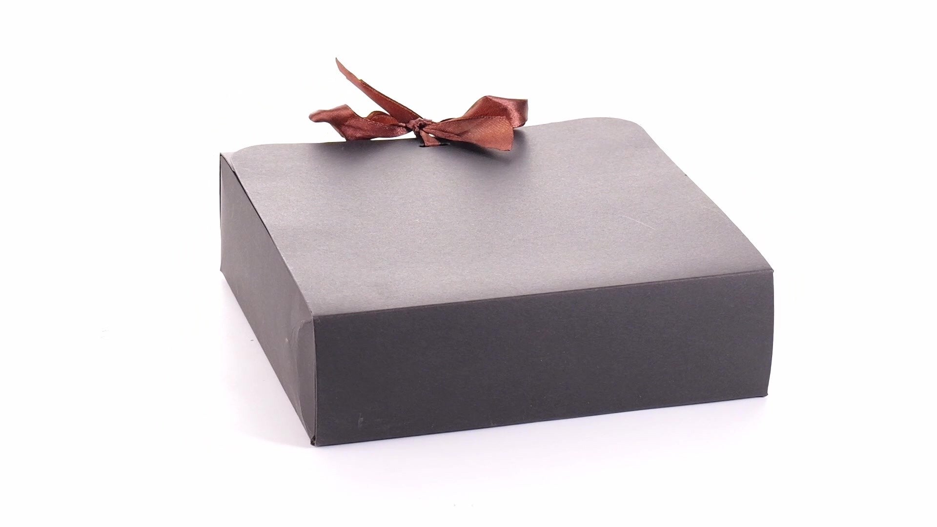 Cutie dreptunghiulara de cadou cu funda B889914 - Green Print