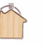 Breloc gravabil casa lemn+metal KO1148S129 - Green Print