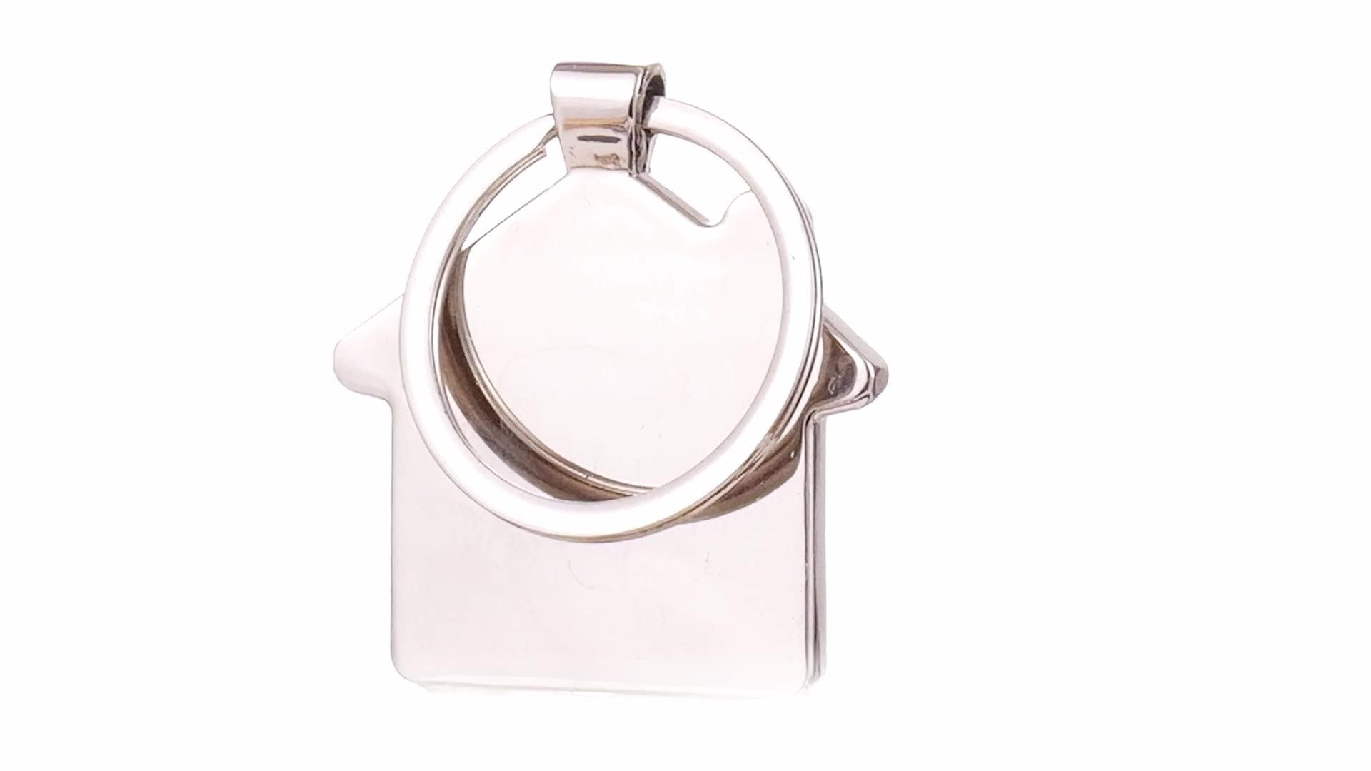 Breloc gravabil casa lemn+metal KO1148S129 - Green Print