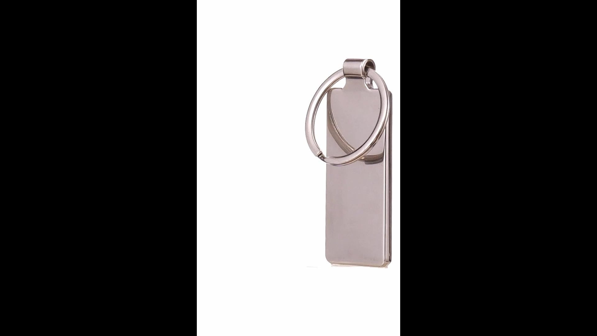 Breloc gravabil dreptunghi 5x3 lemn+metal KO1147S1981 - Green Print