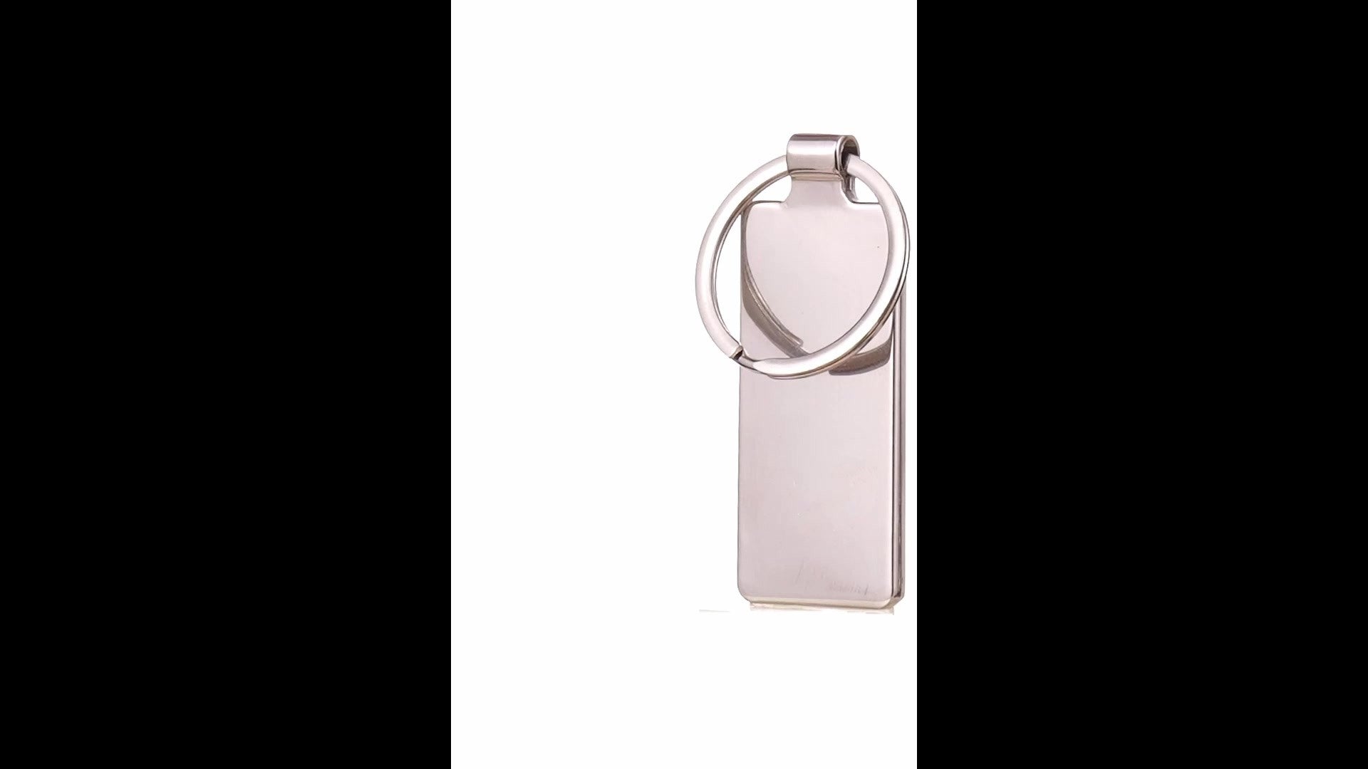 Breloc gravabil dreptunghi 5x3 lemn+metal KO1147S1981 - Green Print