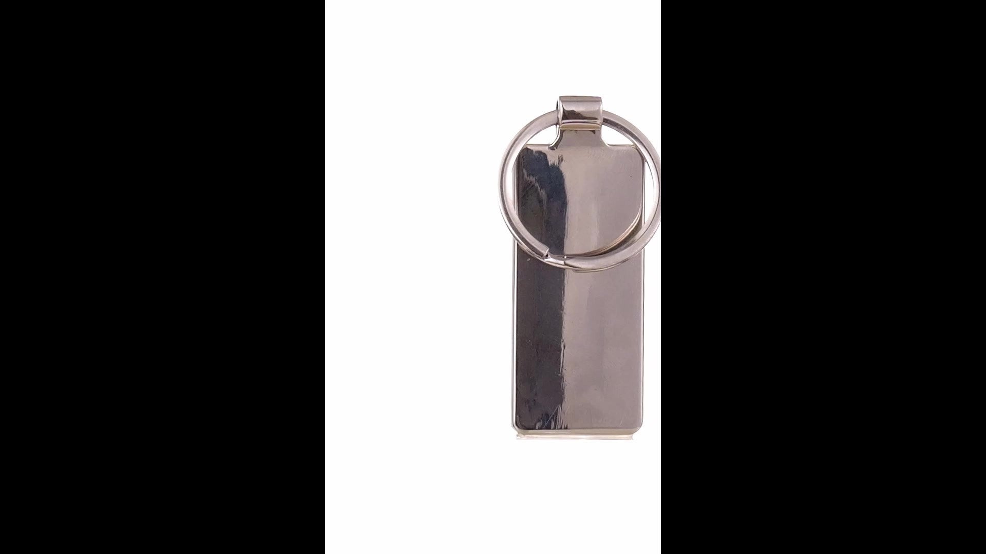 Breloc gravabil dreptunghi 5x3 lemn+metal KO1147S1981 - Green Print