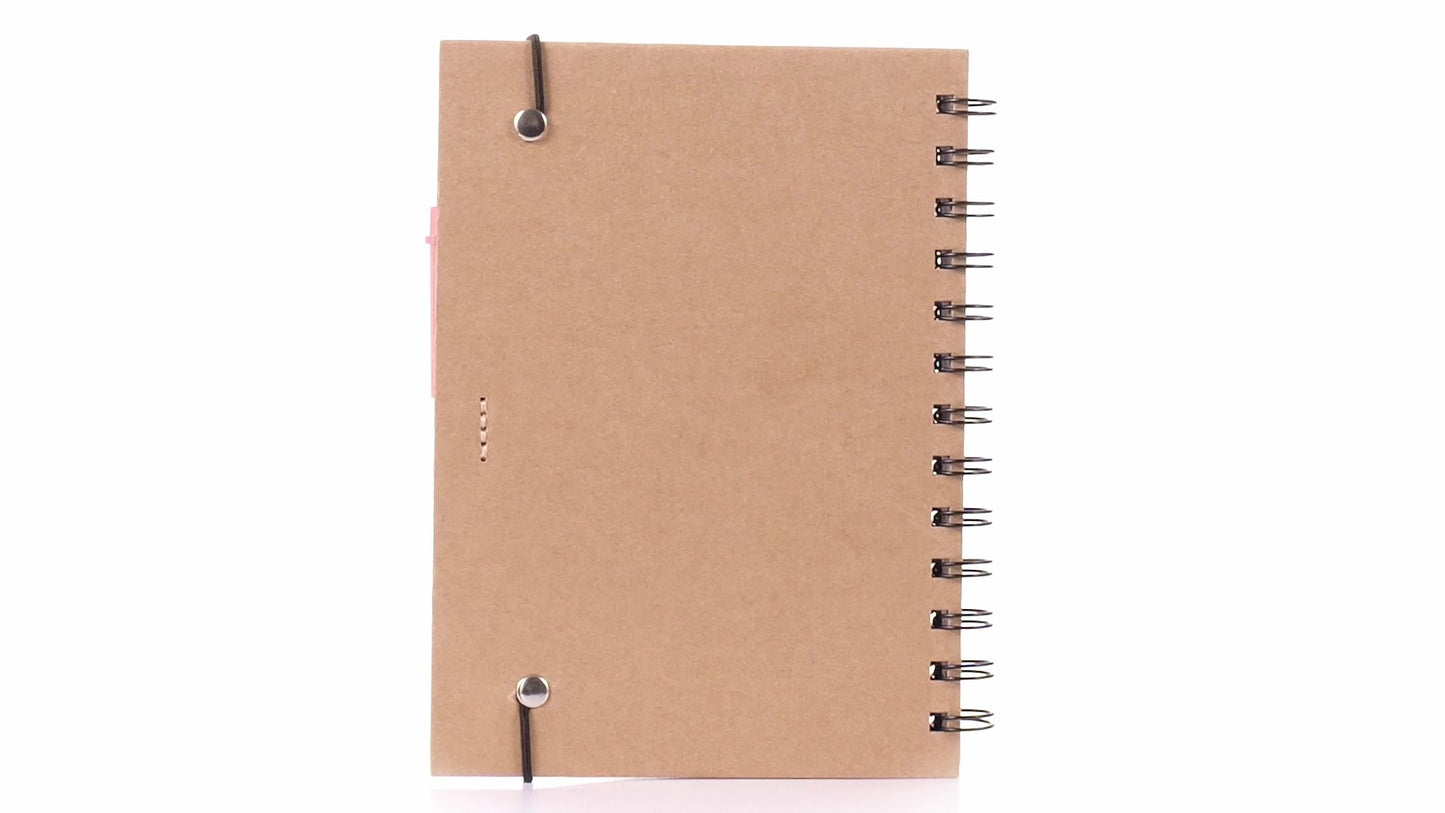 Notebook with calculator and pen 13x18