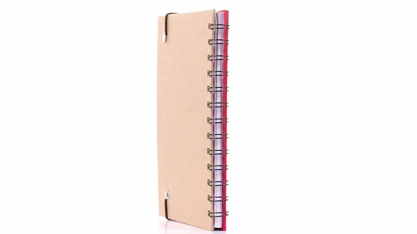 Notebook with calculator and pen 13x18