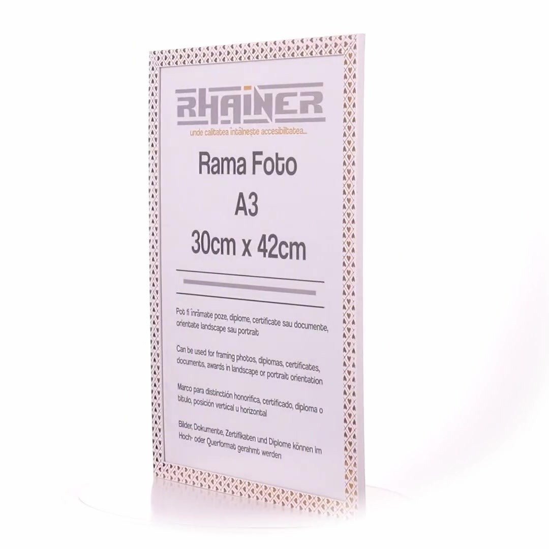 Rama foto Leon inimi aurii A3 FP086A344 - Green Print