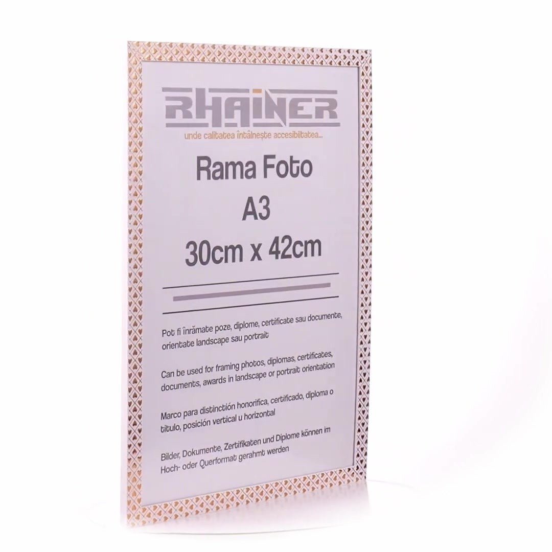 Rama foto Leon inimi aurii A3 FP086A344 - Green Print