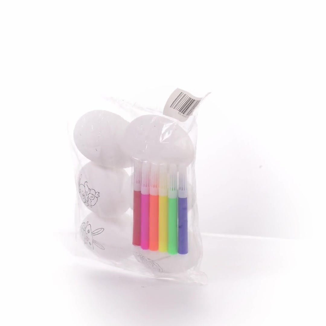 Oua de Paste de colorat - set 6 buc GL050101 - Green Print