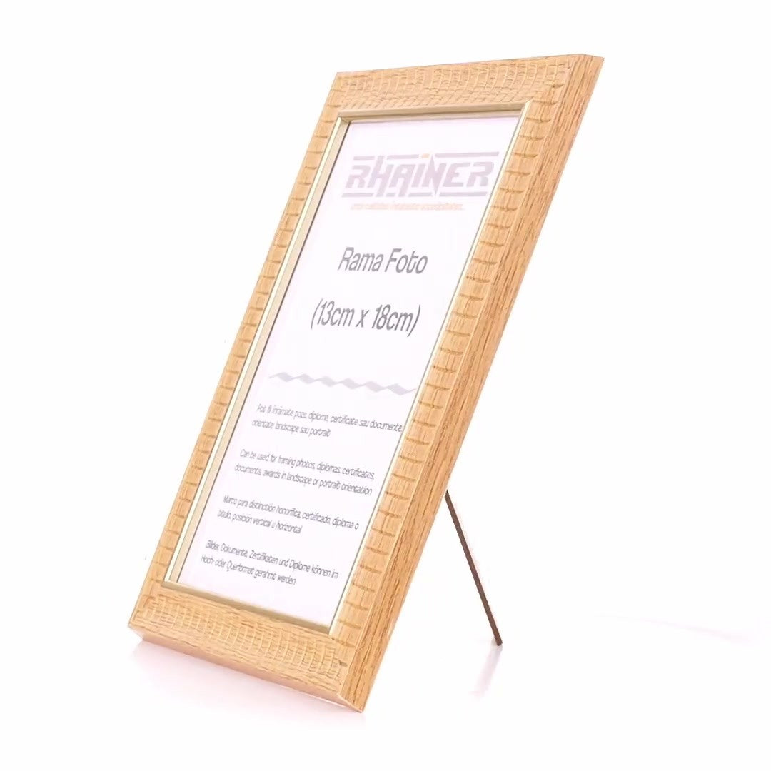 Merida cafe+gold photo frame 13x18