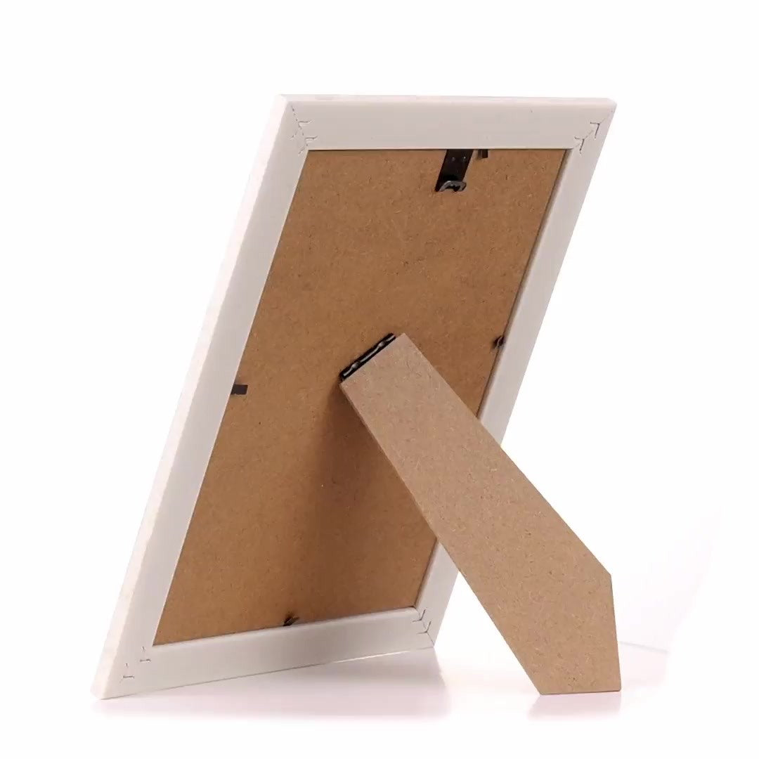 Barrio white+rose gold photo frame A5