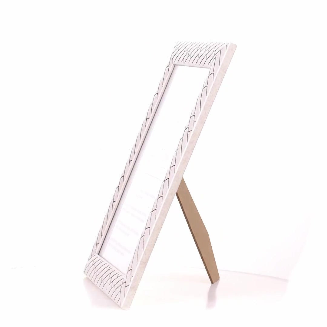 Barrio white+rose gold photo frame A5