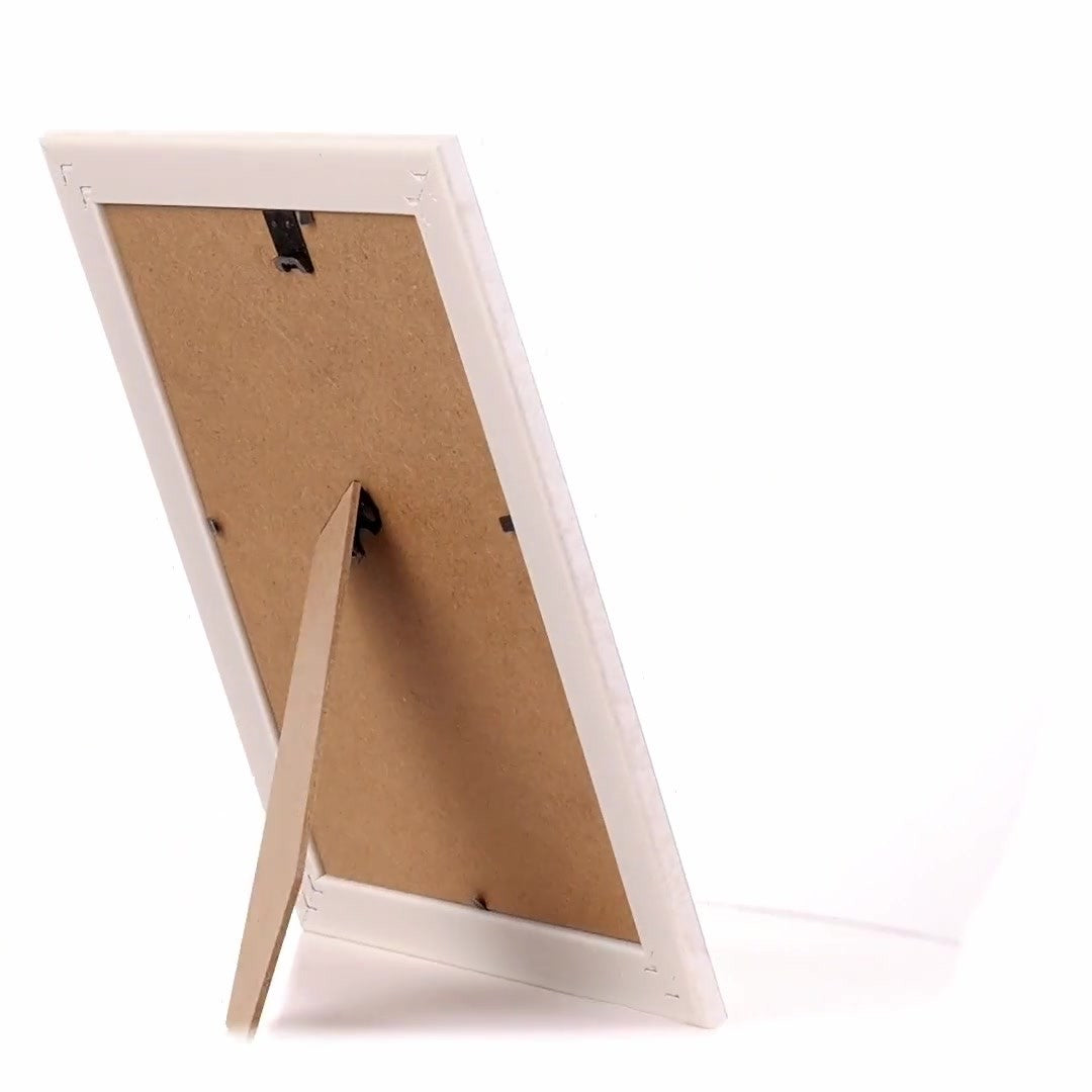 Barrio white+rose gold photo frame A5