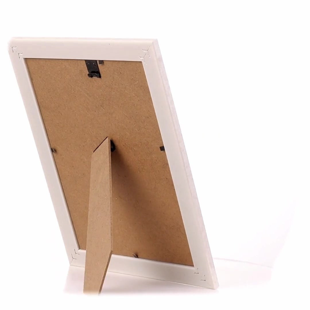 Barrio white+rose gold photo frame A5
