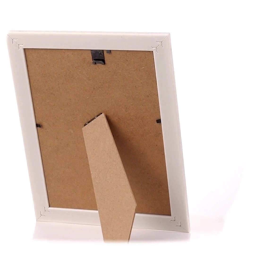 Barrio white+rose gold photo frame A5