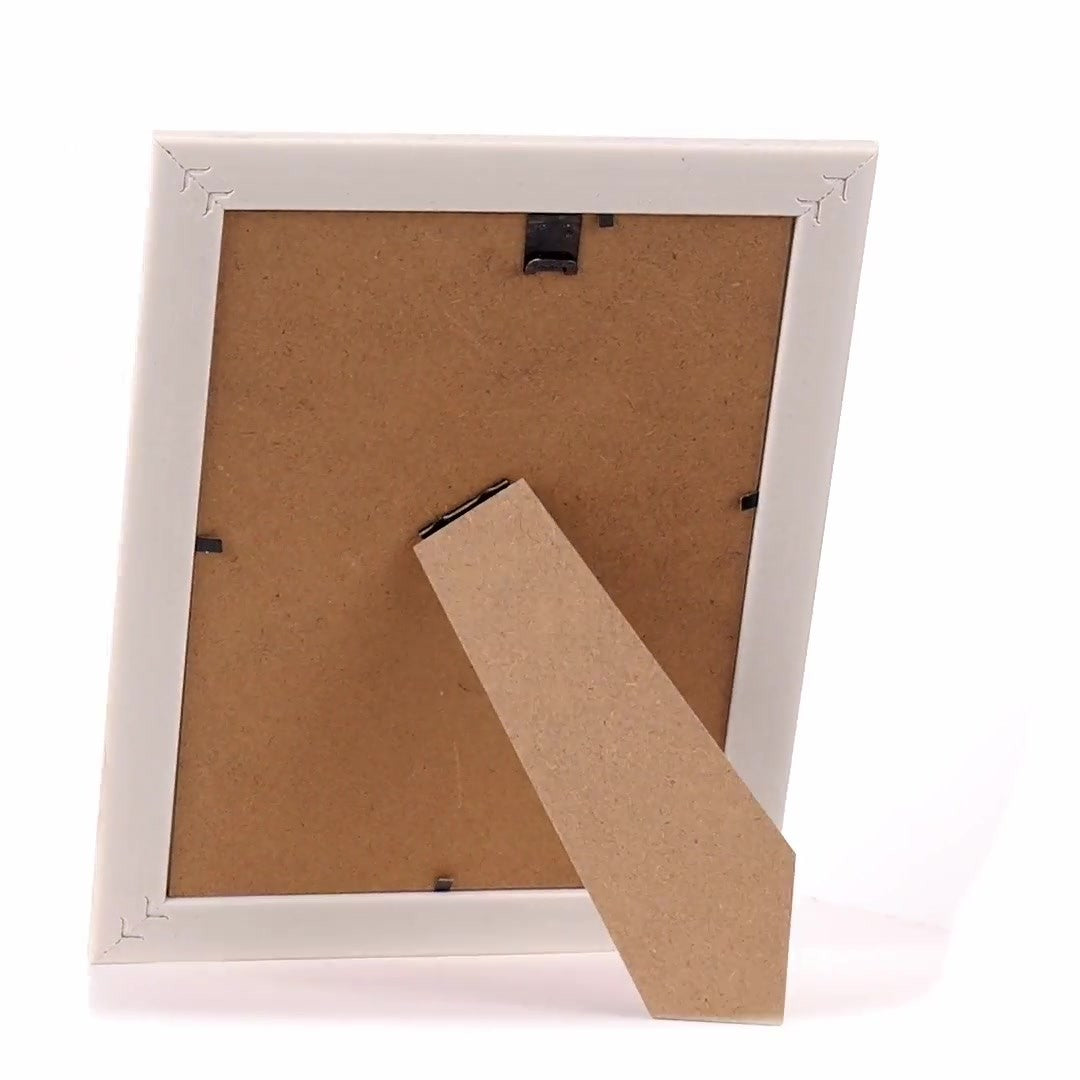 Barrio white+rose gold photo frame A5