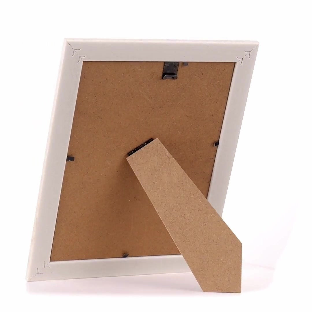 Barrio white+rose gold photo frame A5