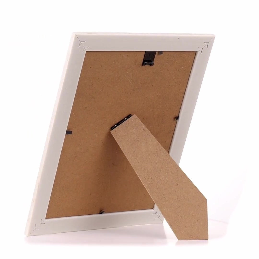 Barrio white+rose gold photo frame A5
