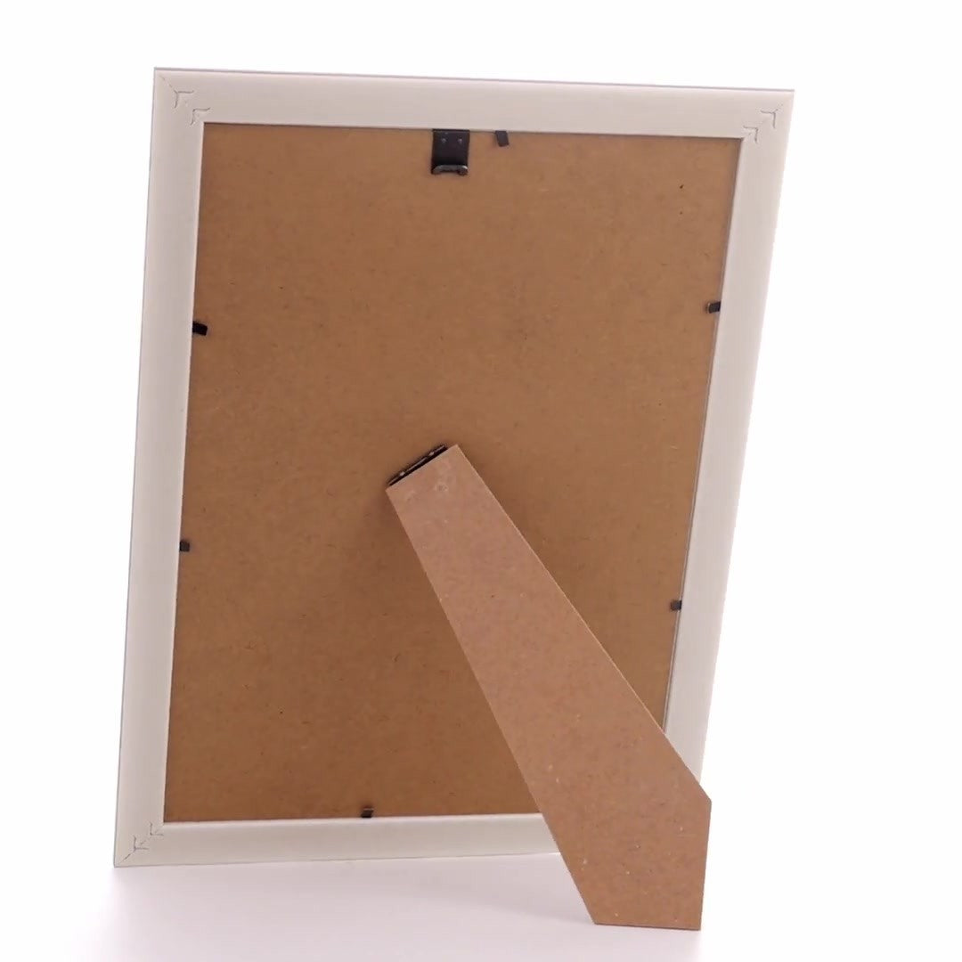 Barrio gray+gold photo frame A4