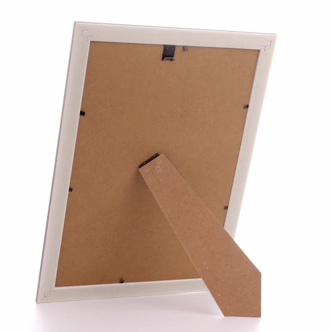 Barrio gray+gold photo frame A4