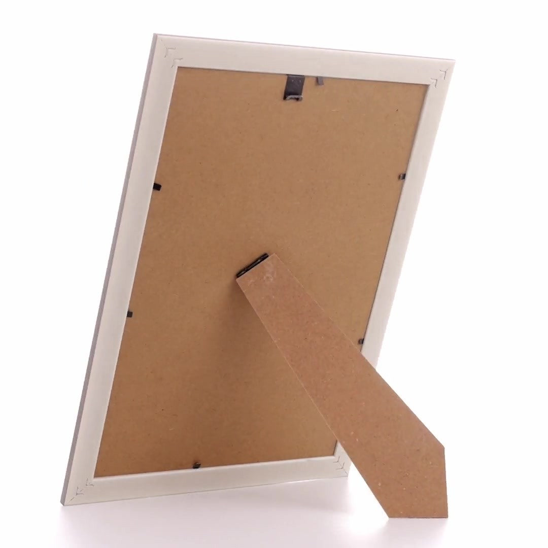 Barrio gray+gold photo frame A4