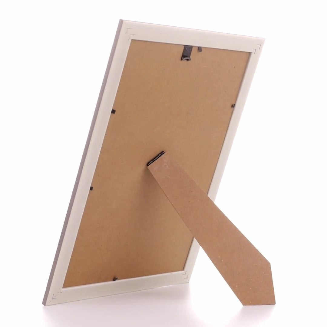 Barrio gray+gold photo frame A4