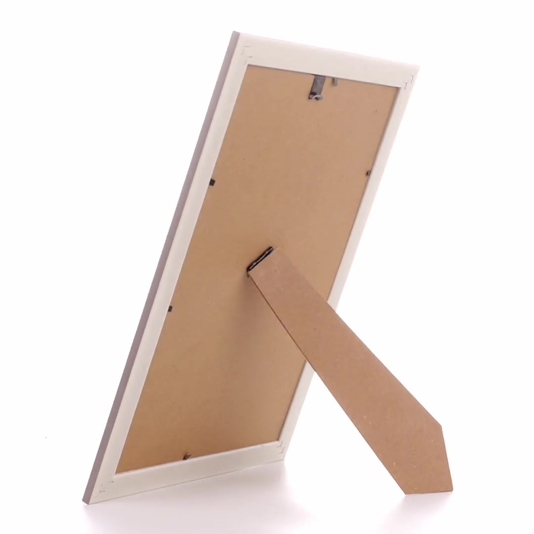 Barrio gray+gold photo frame A4