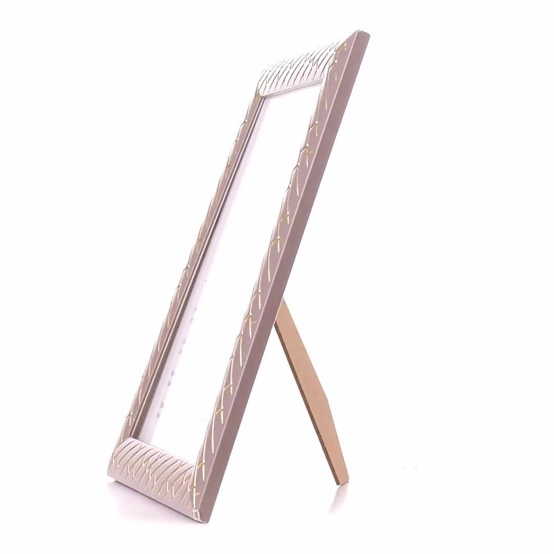 Barrio gray+gold photo frame A5