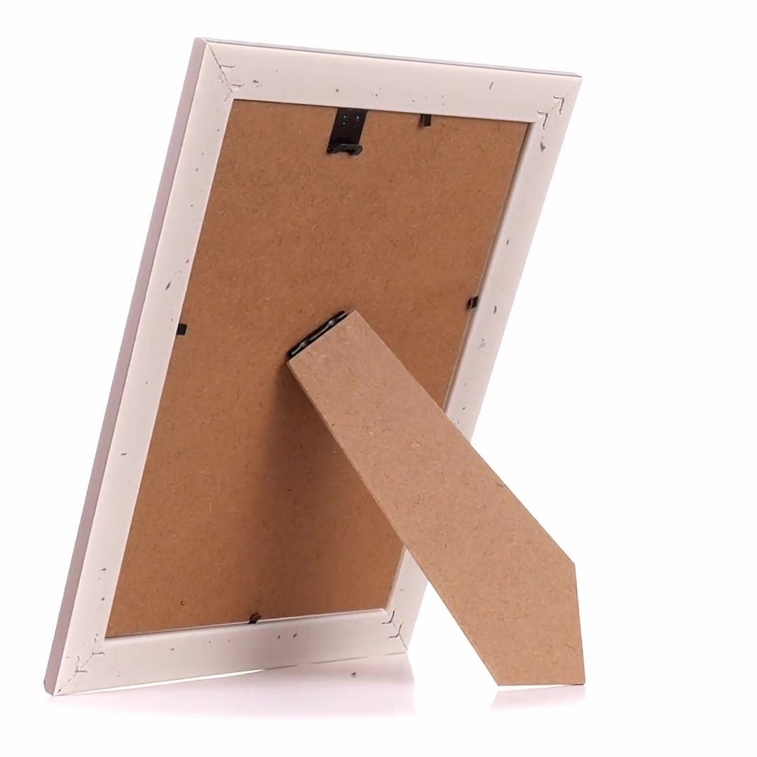Barrio gray+gold photo frame A5