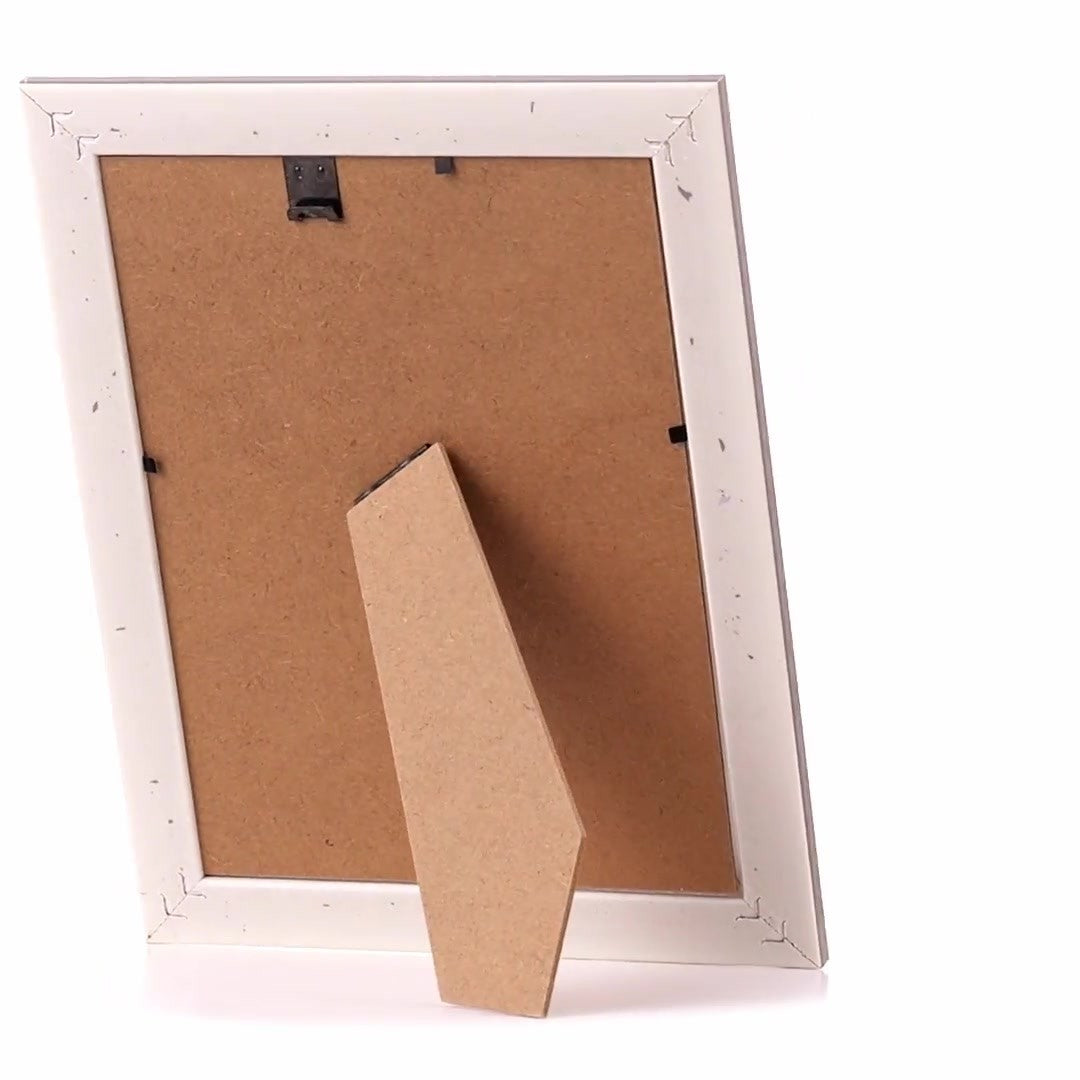 Barrio gray+gold photo frame A5