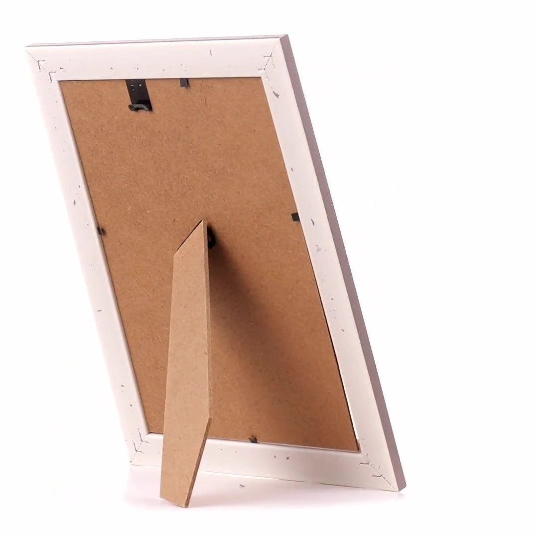 Barrio gray+gold photo frame A5