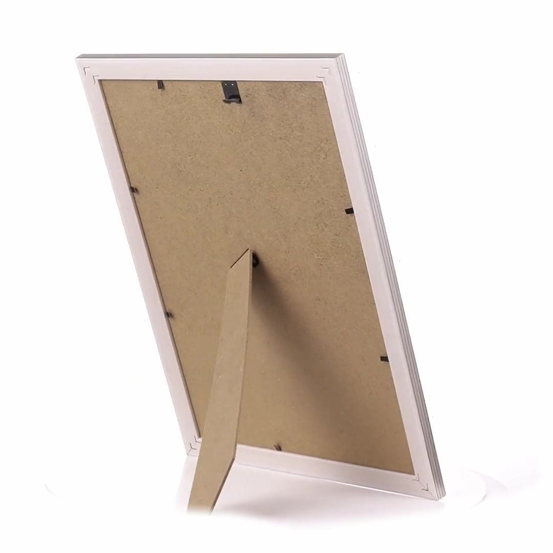 Silver Porto photo frame A4