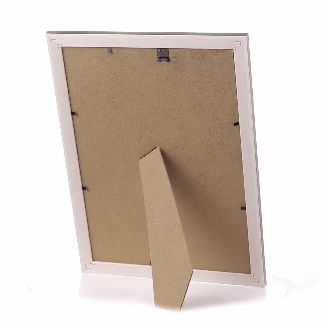 Silver Porto photo frame A4